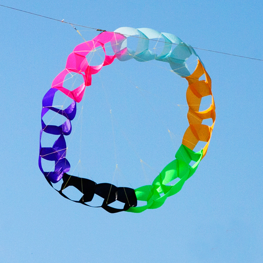 Spinning Line Laundry Kite Soft Inflatable Kite