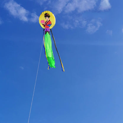 Traditional 3D 7m Soft Kite Fabulous Chang-e Flies to the Moon Single Line Kite