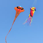 Load image into Gallery viewer, 9KM Giant 3.5m Shaped Kite Line Laundry Spinning Windsock Super Turbine
