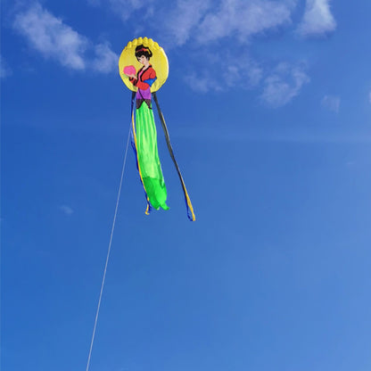 Traditional 3D 7m Soft Kite Fabulous Chang-e Flies to the Moon Single Line Kite