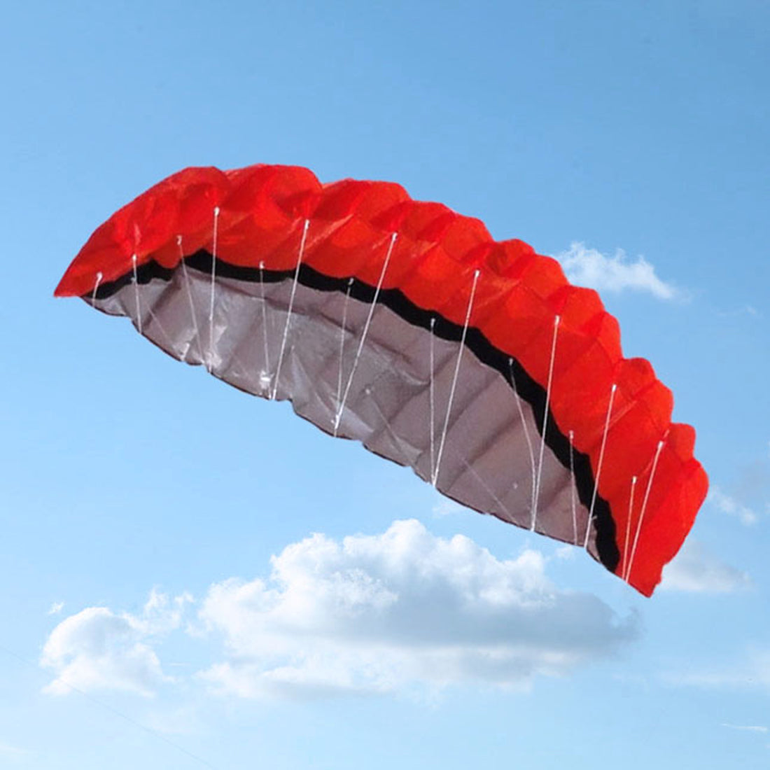 Dual Line Parafoil Parachute Outdoor Beach Kite