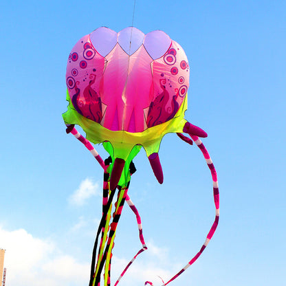 9m Jellyfish Kite Outdoor Soft Inflatable Single Line Kite