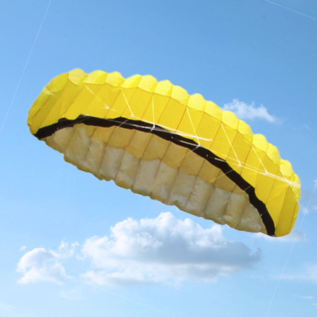 Dual Line Parafoil Parachute Outdoor Beach Kite