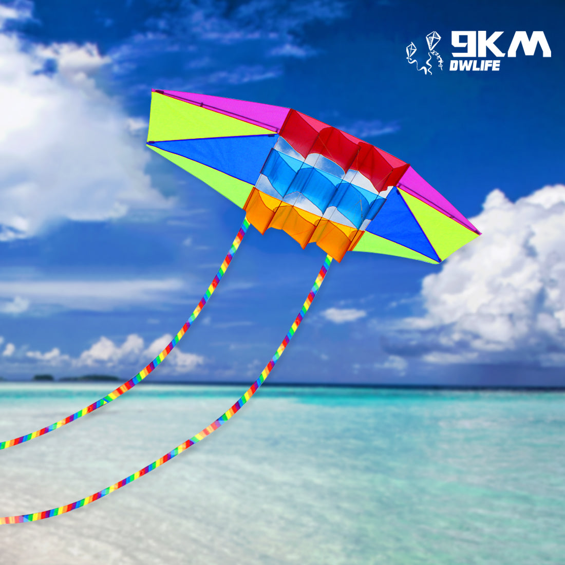 96” 3D Radar Single Line Kite