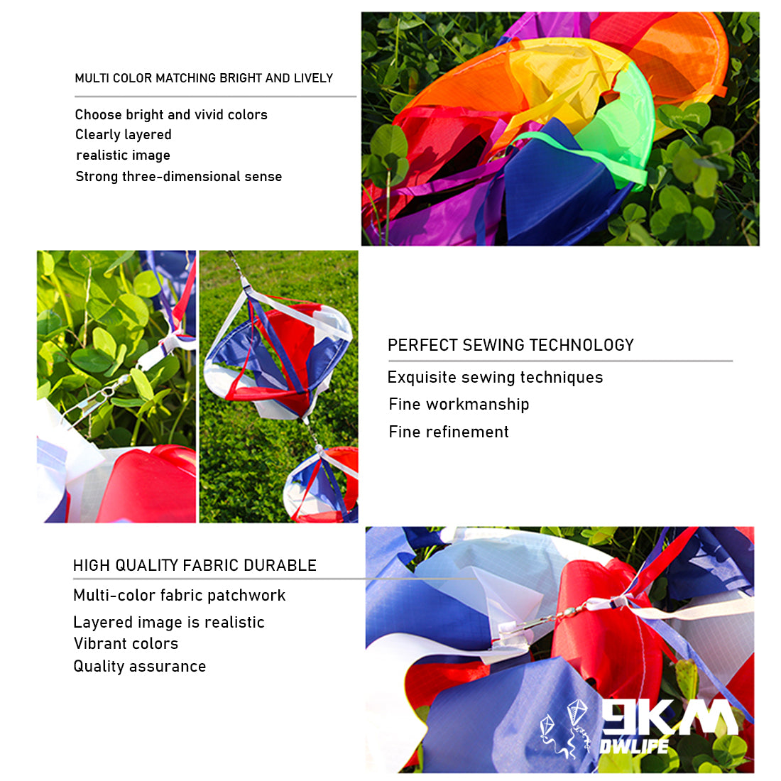 62" Windsocks Rainbow Kite Socks Garden Decoration