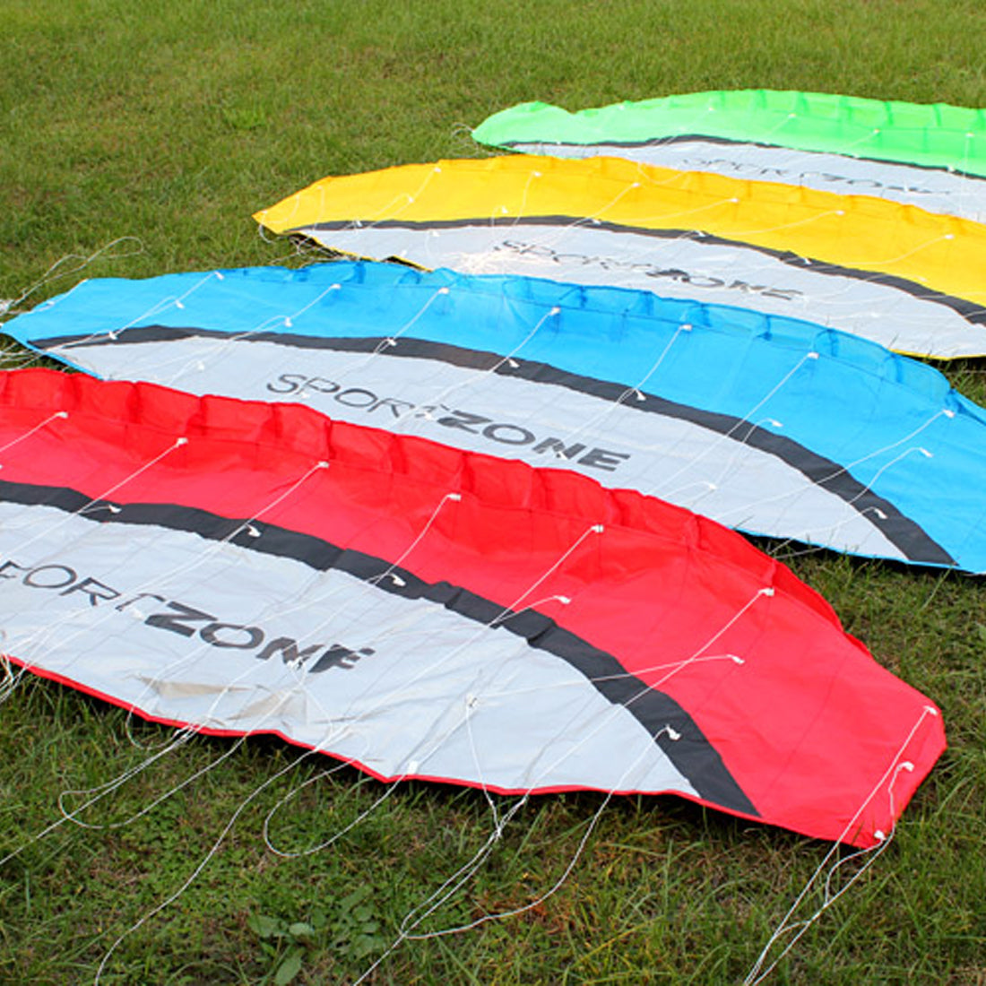 Dual Line Parafoil Parachute Outdoor Beach Kite