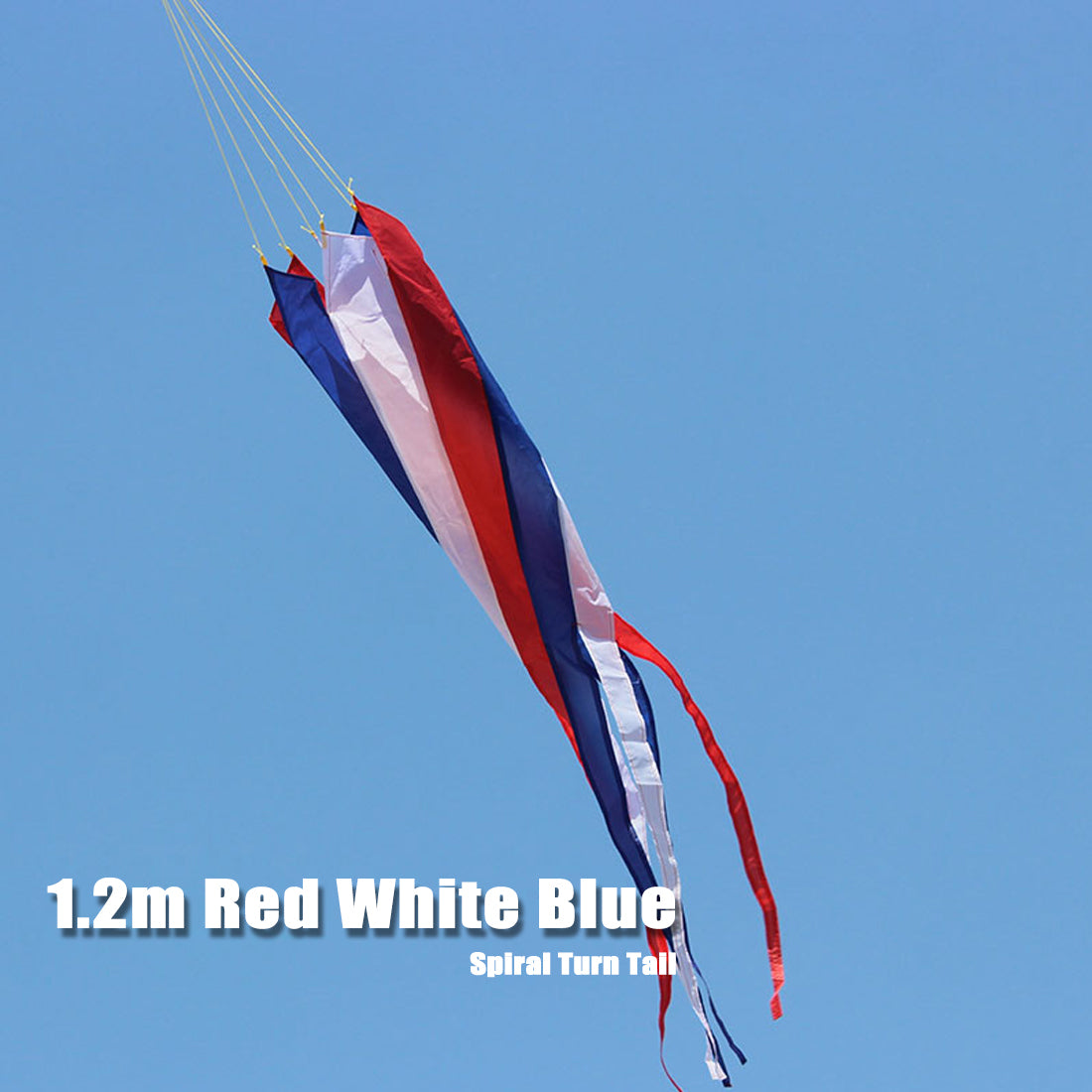 1.2m Outdoor WindSocks kite tail Rip-Stop Fabric