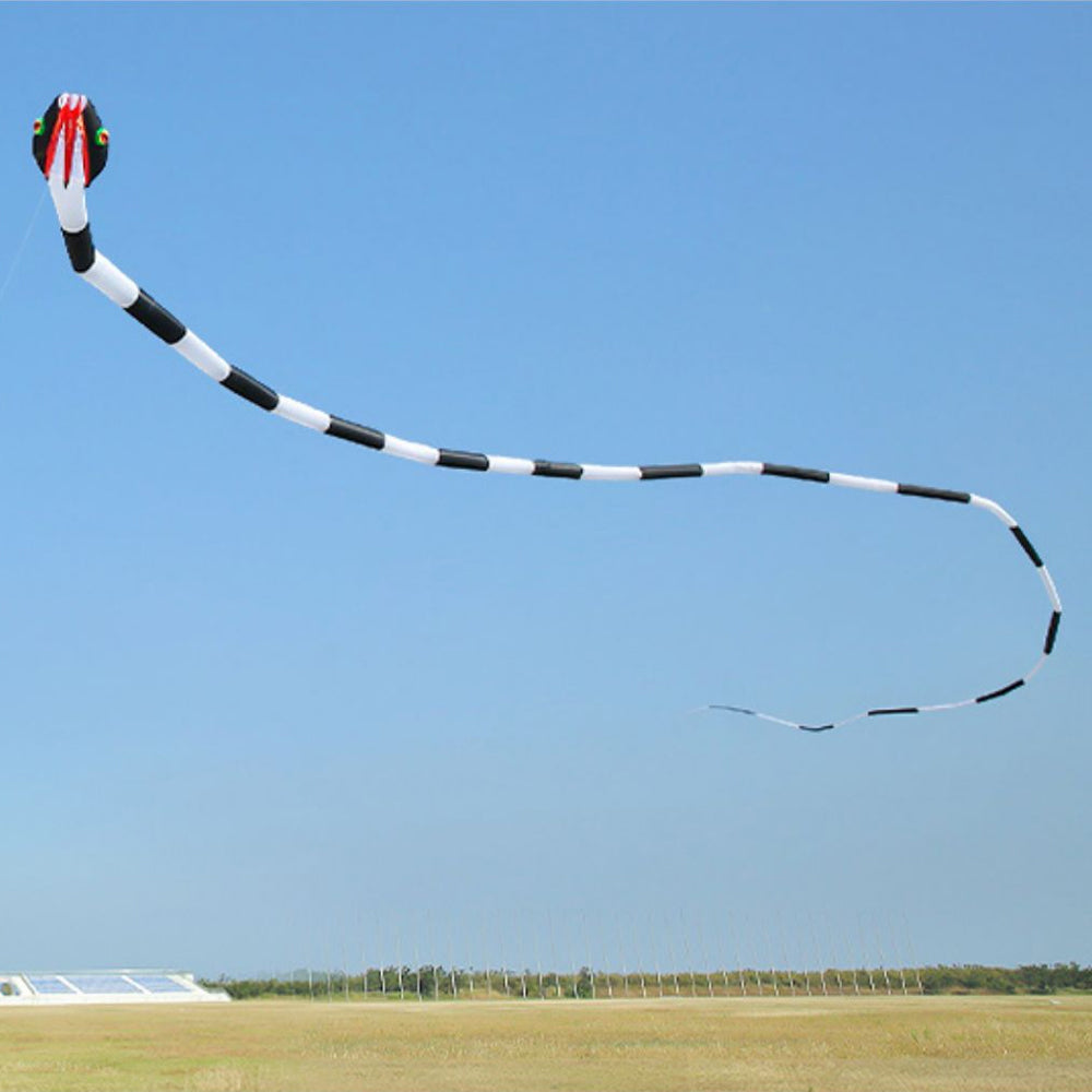 55m Snake Kite Big Single Line Soft Inflatable Kite with Bag