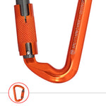 Load image into Gallery viewer, 30KN  6700Lb Aluminum Carabiner Twist Locking
