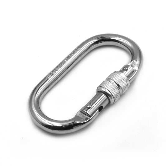 25kN Carabiner Climbing Screw Locking O-Ring Alloy Steel