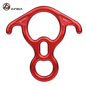 Horns Eight-shaped Ring Climbing Carabiner Descender