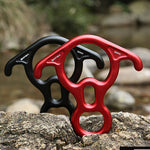 Load image into Gallery viewer, Horns Eight-shaped Ring Climbing Carabiner Descender
