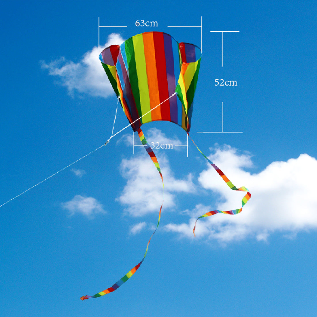Small Pocket Type Single Line Kite