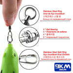 Load image into Gallery viewer, Fishing Connector Rolling Swivel Snap Stainless Steel Fishing Swivels
