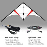 Lade das Bild in den Galerie-Viewer, Freilein 2.15m Breeze Stunt Kite Ghost Dual Line Framed Kites Beach Sports Kite
