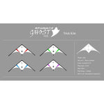 Lade das Bild in den Galerie-Viewer, Freilein 2.15m Breeze Stunt Kite Ghost Dual Line Framed Kites Beach Sports Kite
