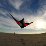 Lade das Bild in den Galerie-Viewer, Freilein 2 Line Stunt Kite 2.16m Sports Acrobatic Kite PC31 Mylar Laminate 2 x 30m x 90lb Flying Lines + Wrist Strap + Bag
