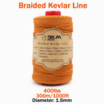 Load image into Gallery viewer, High Strength Orange Kevlar Line（On Spool）
