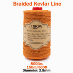 Load image into Gallery viewer, High Strength Orange Kevlar Line（On Spool）
