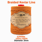 Lade das Bild in den Galerie-Viewer, High Strength Orange Kevlar Line（On Spool）
