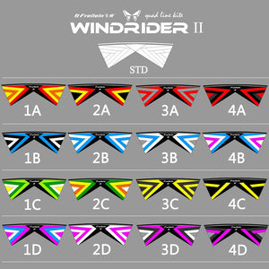 Freilein Windrider Ⅱ Quad Line Stunt Kite Set