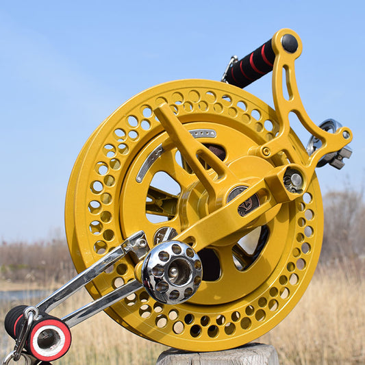 Single Line Kite Reel Winder with Brake System Lockable