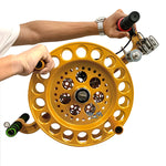 Lade das Bild in den Galerie-Viewer, Single Line Kite Reel Winder with Brake System Lockable
