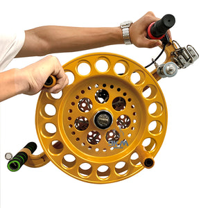 Single Line Kite Reel Winder with Brake System Lockable