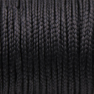 50lb-1500lb Black Braided Kevlar Line (On Spool)