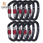 Load image into Gallery viewer, 25kN Climbing Carabiners Screw Gate Lightweight

