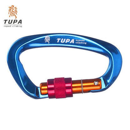 25kN Climbing Carabiners Screw Gate Lightweight