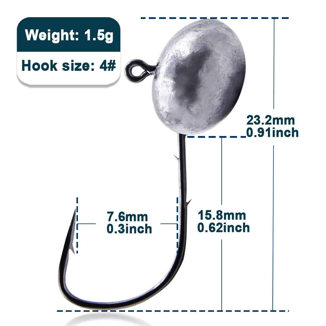 Rockfish Ajing Fishing Hooks 10~30Pcs Jig Head Hook Soft Worm Lure Carp Saltwater Fishing Hook Tackle Pike Trout Accessories