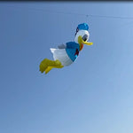 Load image into Gallery viewer, 4m Line Laundry Kite Soft Inflatable Cartoon Duck Kite
